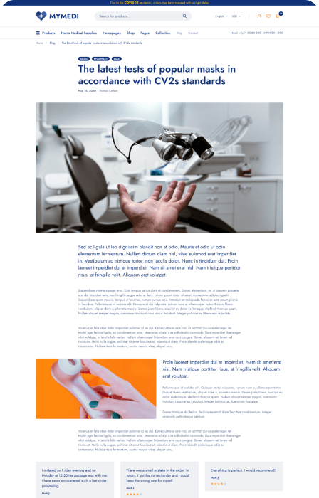 Blog post full width