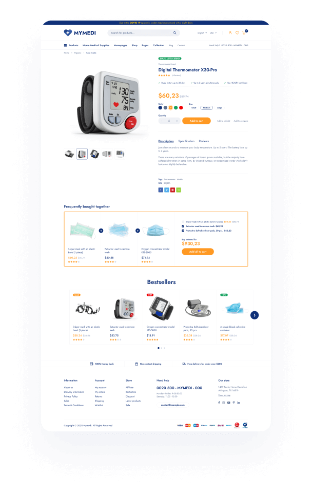 2 columns with simple description